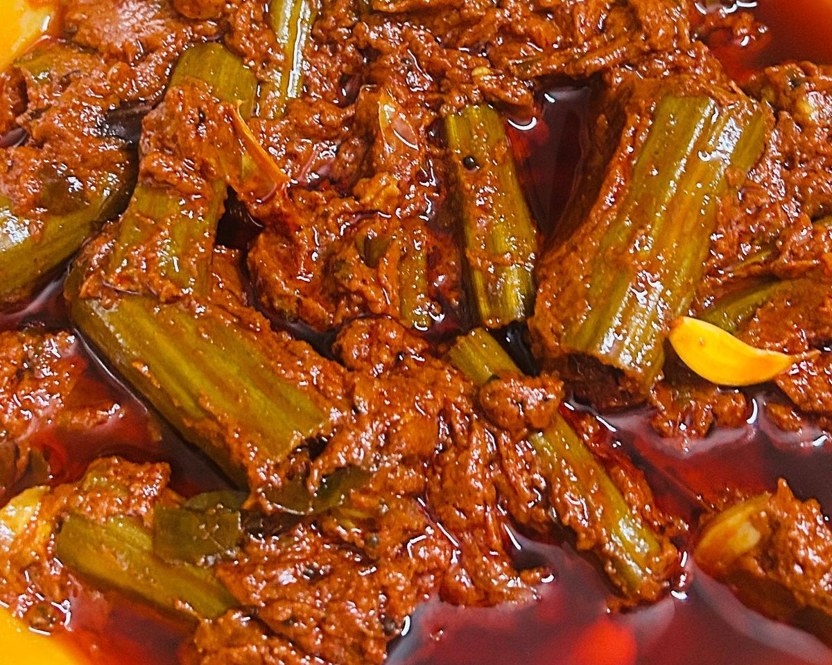 Munakkaya Pachadi - Vegetarian Pickle from Pickle Basket