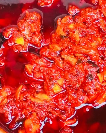 Pachi Magaya ( పచ్చి మాగాయ )