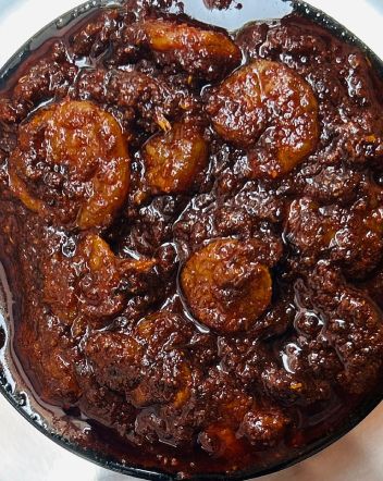 Gongura Prawns ( గోంగూర రొయ్యల పచ్చడి )